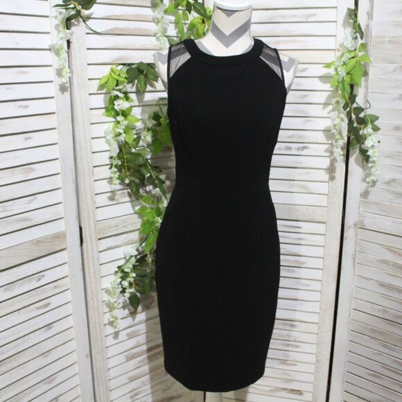 White House Black Market Dresses & Skirts - white house black market black sleeveless sheath dress (696)